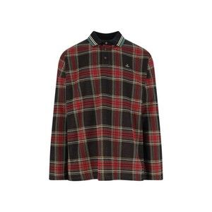 Vivienne Westwood Multicolor Tartan Polo Shirt With Classic Collar - NWT